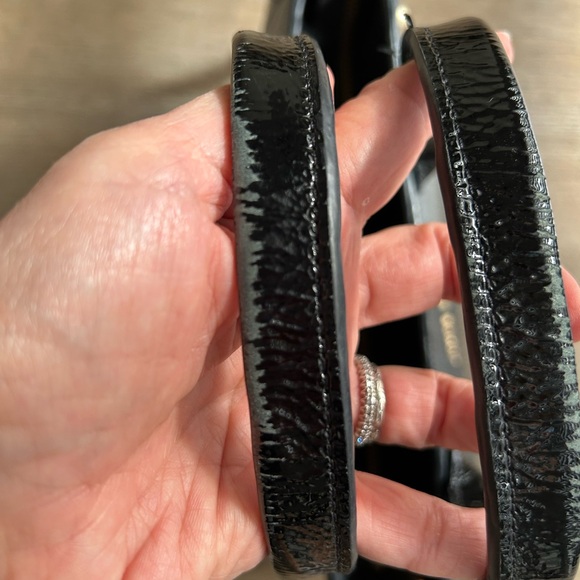 Black Leather Satchel - Picture 9 of 14